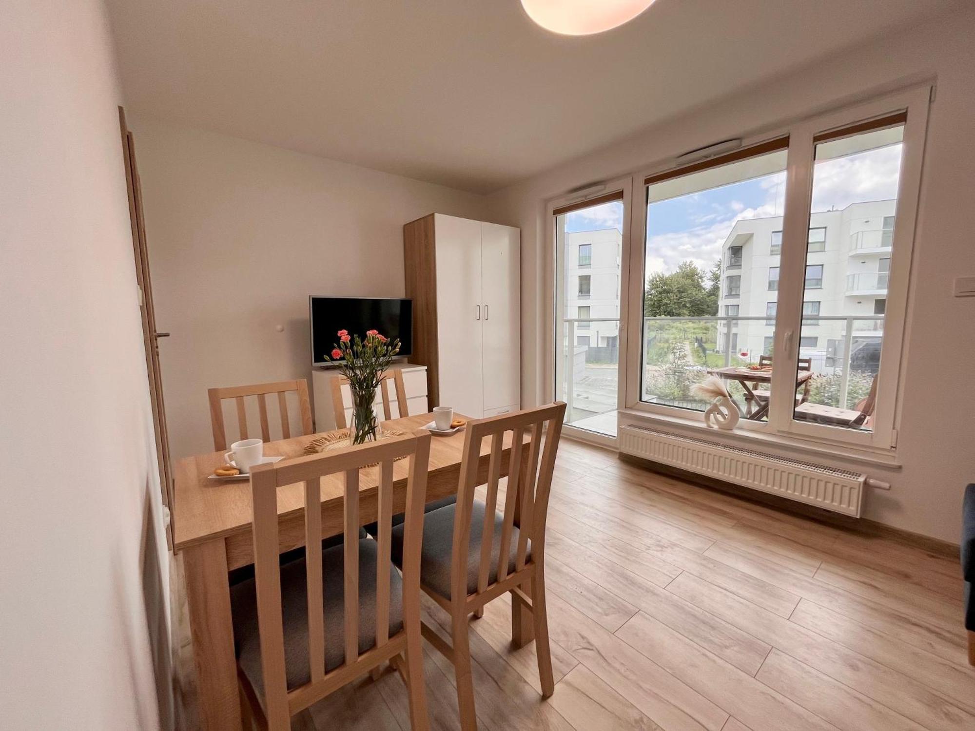 Ferienwohnung Ina Rent - Przystan Letnica Danzig Exterior foto